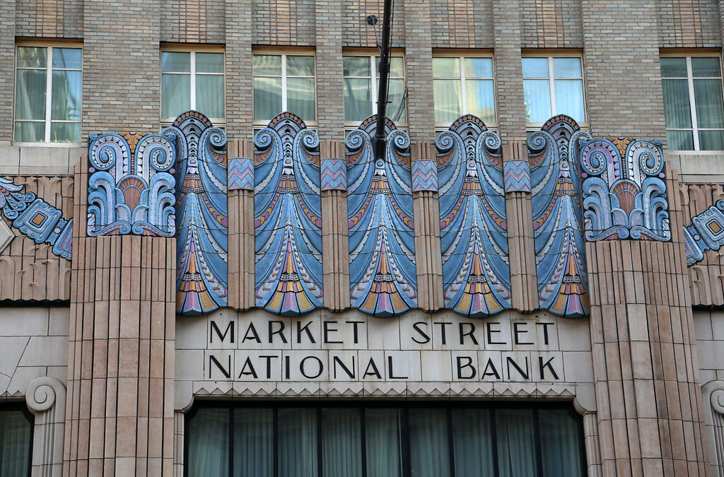 Market Street National Bank Facade