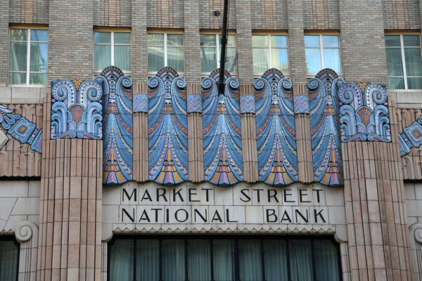 Market Street National Bank Facade