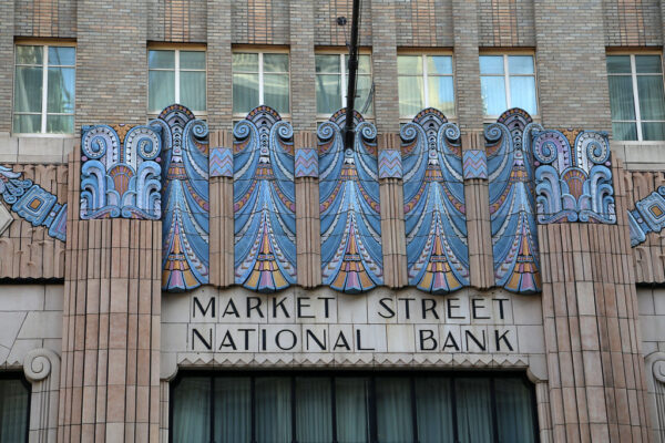 Market Street National Bank Facade