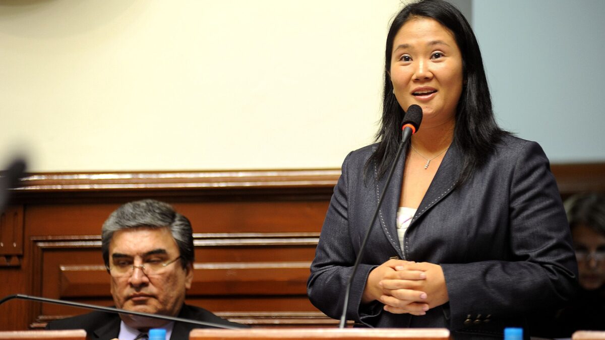 Fotografía de Keiko Fujimori