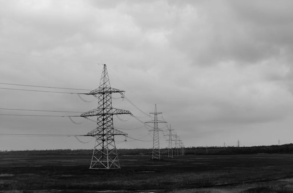 Power lines electric transmission