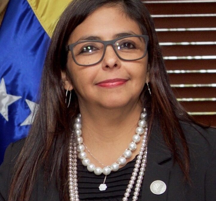 Fotografía de Delcy Rodríguez